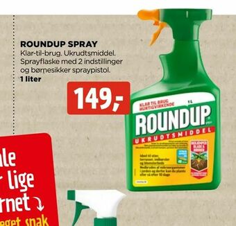 jem & fix Roundup spray tilbud