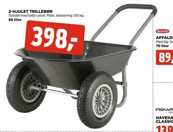 jem & fix 2-hjulet trillebør tilbud