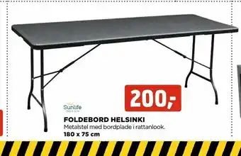jem & fix Foldebord helsinki tilbud