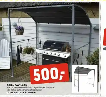 jem & fix Grill pavillon tilbud