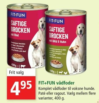 Maxi Zoo FIT+FUN vådfoder tilbud