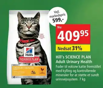 Maxi Zoo Hill‘s SCIENCE PLAN Adult Urinary Health tilbud