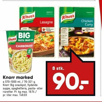 Bilka Knorr marked tilbud