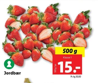 Lidl Jordbær tilbud