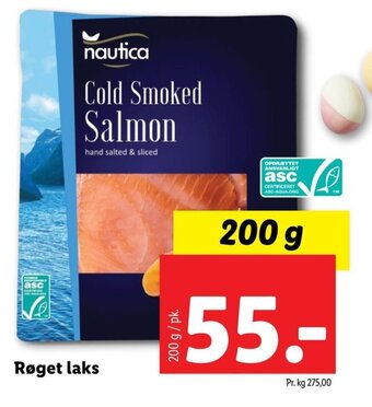 Lidl Røget Laks tilbud