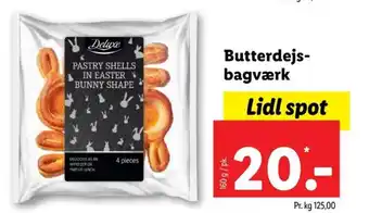 Lidl Butterdejsbagværk tilbud
