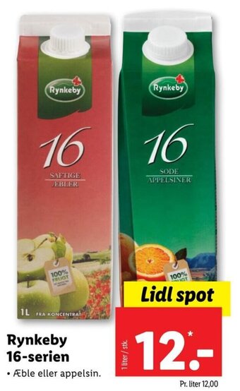 Lidl Rynkeby 16-Serien tilbud