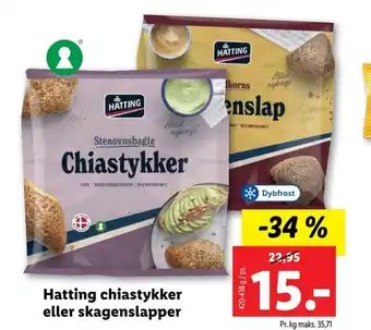 Lidl Hatting Chiastykker Eller Skagenslapper tilbud