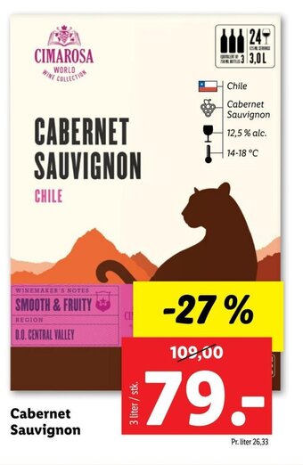 Lidl Cabernet Sauvignon tilbud
