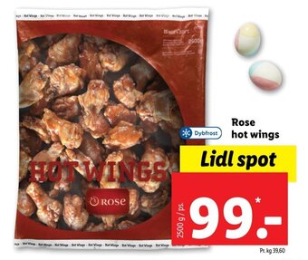 Lidl Rose Hot Wings tilbud