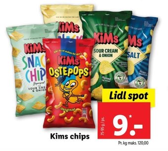 Lidl Kims Chips tilbud