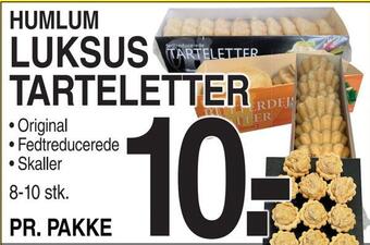 Luksus tarteletter