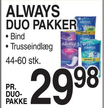 Always duo pakker