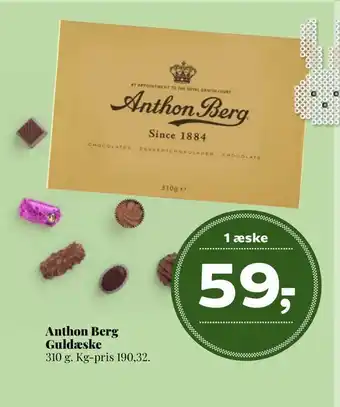 Dagli'Brugsen Anthon berg guldæske tilbud