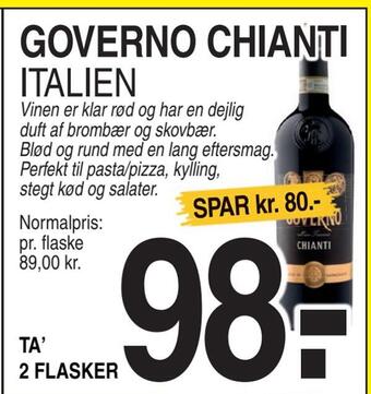 ABC Lavpris Governo chianti tilbud