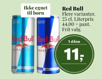 Dagli'Brugsen Red bull tilbud