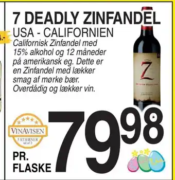 7 deadly zinfandel
