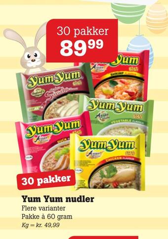 Yum yum nudler