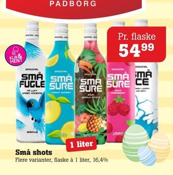 Poetzsch Padborg Små shots tilbud