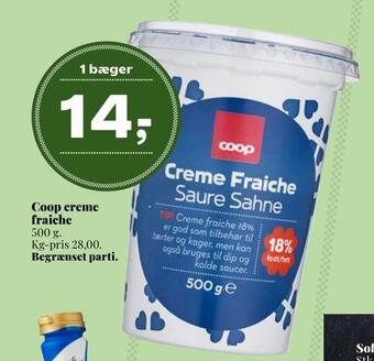 Dagli'Brugsen Coop creme fraiche tilbud
