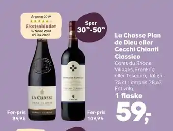 La chasse plan de dieu eller cecchi chianti classico