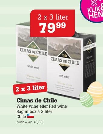 Cimas de chile