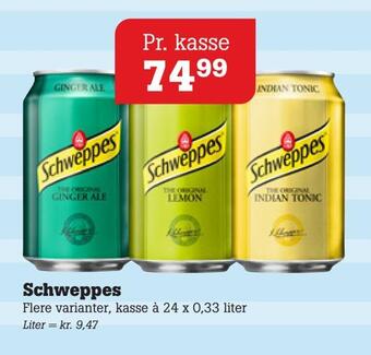 Poetzsch Padborg Schweppes tilbud