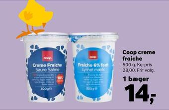 Coop creme fraiche