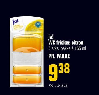 Poetzsch Padborg Ja! wc frisker, citron tilbud