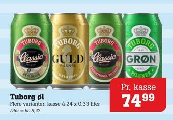Poetzsch Padborg Tuborg øl tilbud