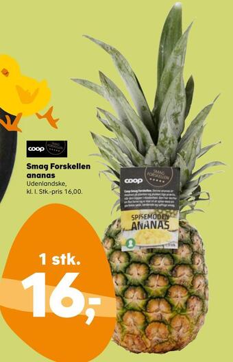 Kvickly Smag forskellen ananas tilbud