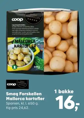 Kvickly Smag forskellen mallorca kartofler tilbud