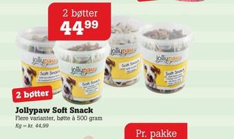 Jollypaw soft snack