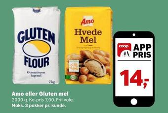 Kvickly Amo eller gluten mel tilbud