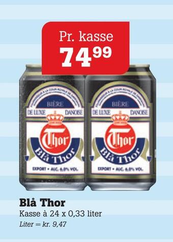Poetzsch Padborg Blå thor tilbud