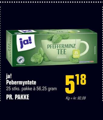 Ja! pebermyntete