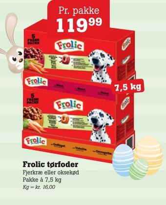 Poetzsch Padborg Frolic tørfoder tilbud