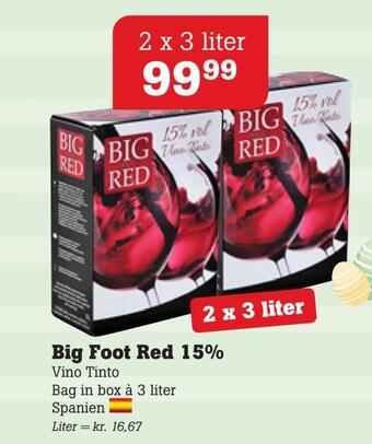 Poetzsch Padborg Big foot red 15% tilbud