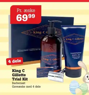 Poetzsch Padborg King c gillette trial kit tilbud