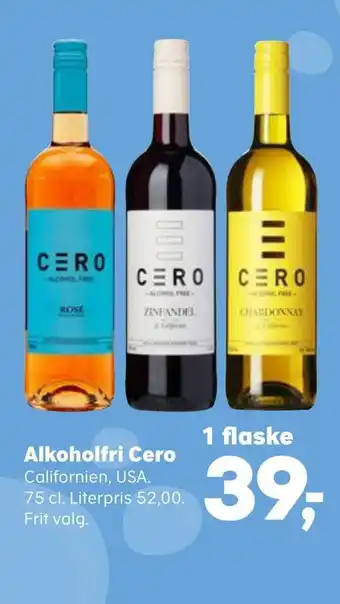 Kvickly Alkoholfri cero tilbud