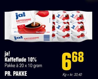 Poetzsch Padborg Ja! kaffefløde 10% tilbud