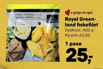 Royal green land fiskefilet
