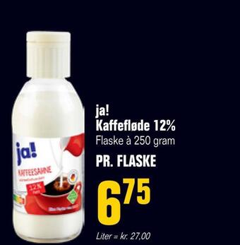 Poetzsch Padborg Ja! kaffefløde 12% tilbud