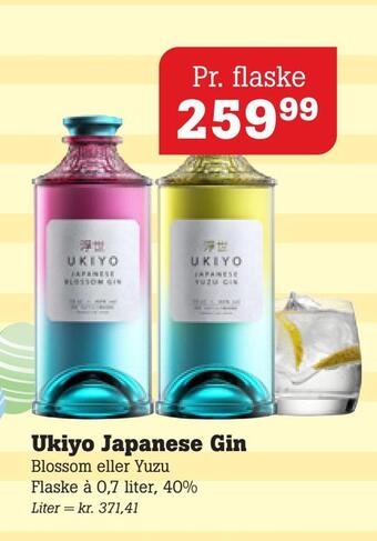 Poetzsch Padborg Ukiyo japanese gin tilbud
