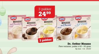 Dr. oetker mousse