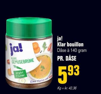 Poetzsch Padborg Ja! klar bouillon tilbud