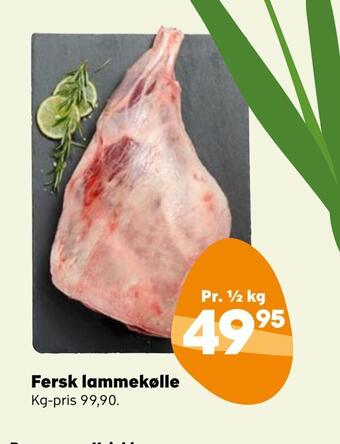 SuperBrugsen Fersk lammekølle tilbud