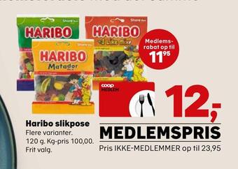 Haribo slikpose