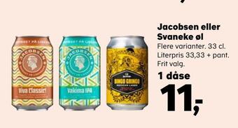 Jacobsen eller svaneke øl