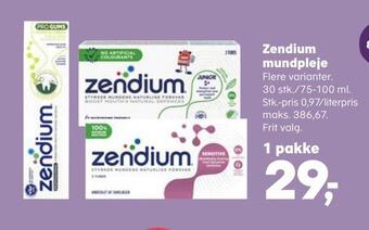 SuperBrugsen Zendium mundpleje tilbud